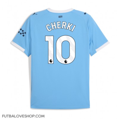 Dres Manchester City Rayan Cherki #10 Domáci 2025-26 Krátky Rukáv Dres Manchester City Rayan Cherki #10 Domáci 2025-26 Krátky Rukáv